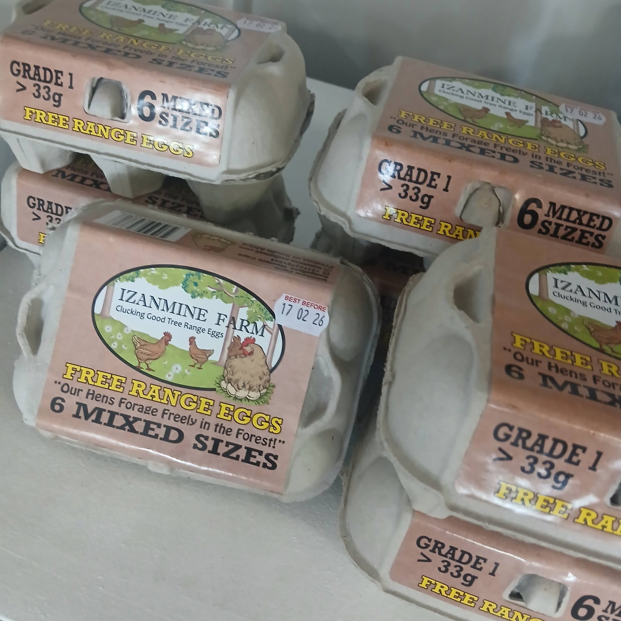 Izanmine Farm free-range eggs