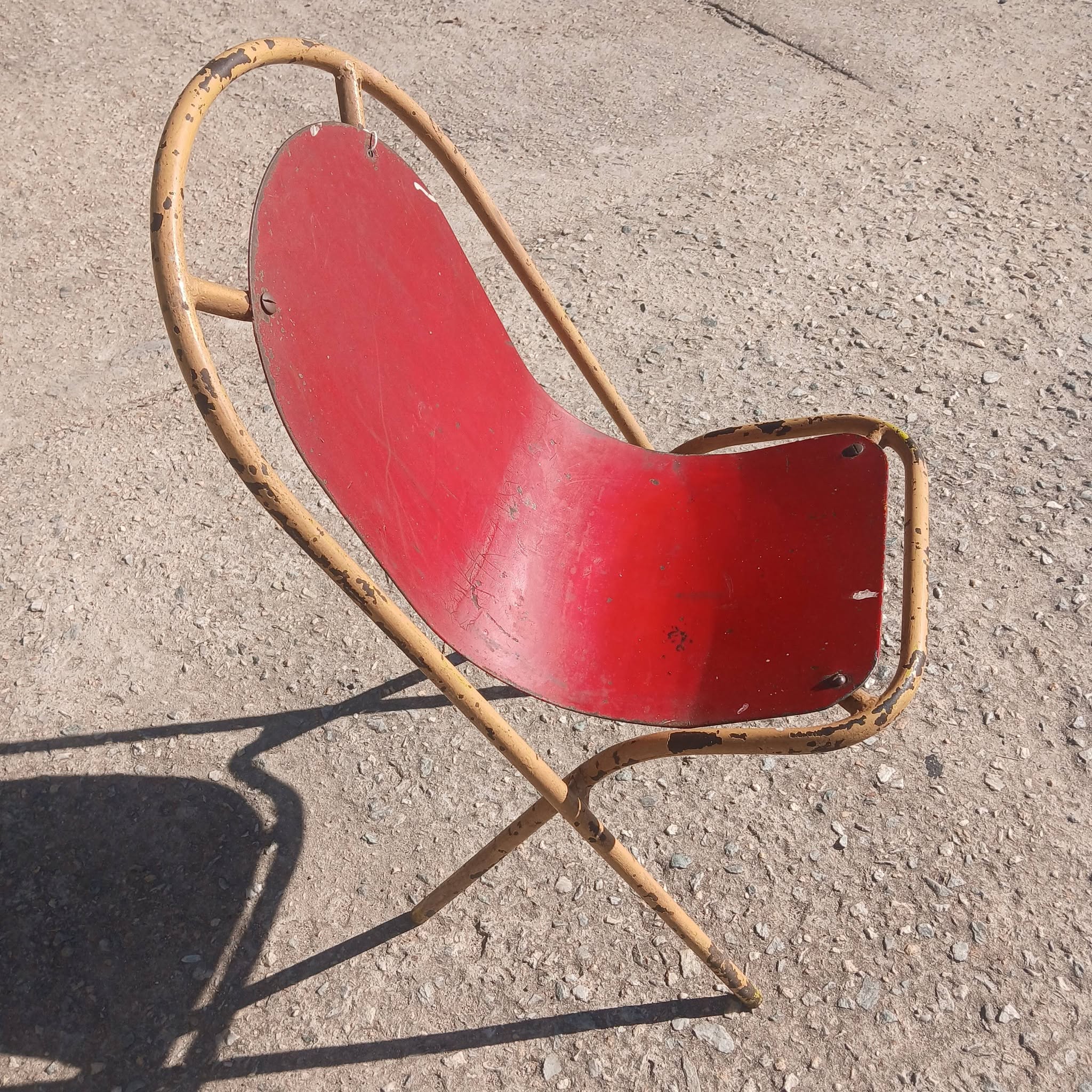 Vintage metal chair